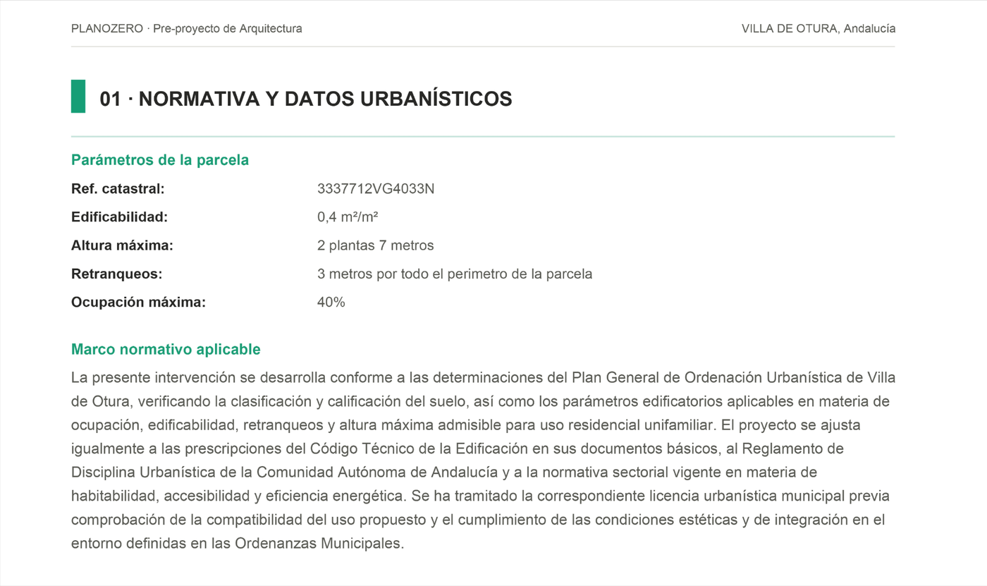 Presupuesto estimado por capítulos de obra